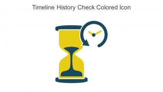 Timeline History Check Colored Icon In Powerpoint Pptx Png And Editable Eps Format