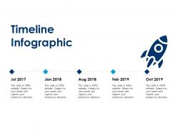 Timeline infographic five years f525 ppt powerpoint presentation model graphics template