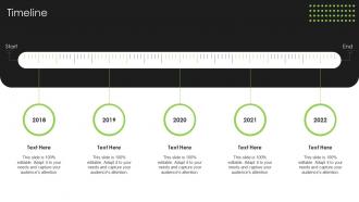 Timeline Life And Non Life Insurance Company Profile Ppt Gallery Infographic Template