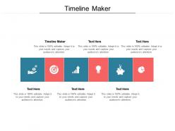 Timeline maker ppt powerpoint presentation model grid cpb