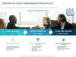 Timeline of client onboarding process ppt powerpoint presentation styles design inspiration