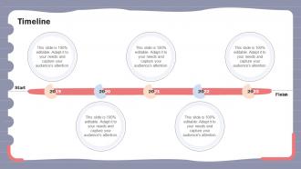 Timeline Online Shopper Marketing Plan To Attract Customer Attention
