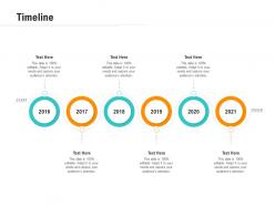 Timeline optimizing business ppt demonstration
