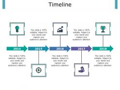 Timeline powerpoint slide information