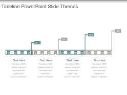 Timeline powerpoint slide themes