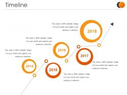 Timeline ppt infographic template