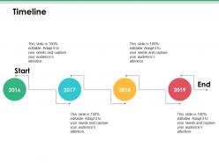 Timeline ppt infographic template format