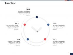 Timeline ppt portfolio example introduction