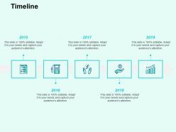 Timeline ppt powerpoint presentation file example introduction
