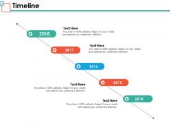 Timeline ppt powerpoint presentation inspiration clipart images