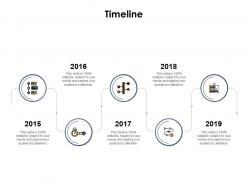 Timeline ppt powerpoint presentation outline structure