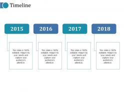 Timeline ppt professional graphics template