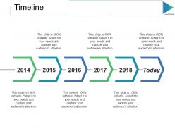 Timeline ppt slides designs