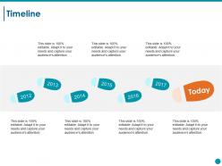 Timeline ppt styles show
