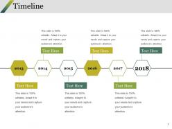 Timeline ppt styles slideshow
