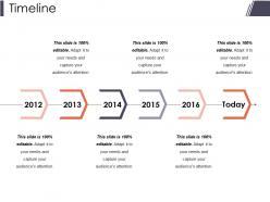 Timeline presentation powerpoint example