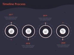 Timeline process 2017 to 2020 m302 ppt powerpoint presentation layouts files