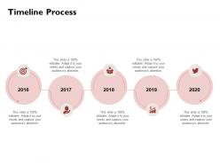 Timeline process l1964 ppt powerpoint presentation icon guide