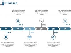 Timeline process planning ppt summary background designs