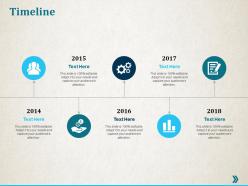 Timeline process ppt professional infographic template