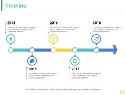 Timeline process ppt styles example introduction