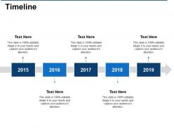 Timeline process ppt visual aids background images