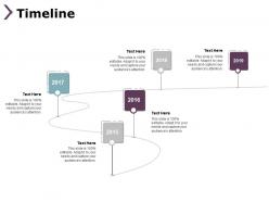 Timeline roadmap b225 ppt powerpoint presentation gallery styles