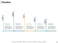 Timeline roadmap b53 ppt powerpoint presentation file aids