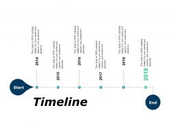 Timeline six years roadmap f139 ppt powerpoint presentation show sample