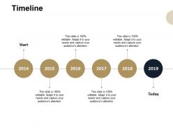 Timeline six years roadmap f339 ppt powerpoint presentation show graphics tutorials