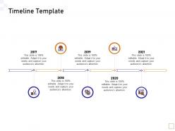 Timeline Template Guide To Consumer Behavior Analytics