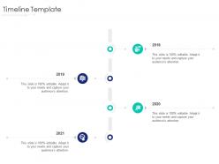 Timeline template internet marketing strategy and implementation ppt diagrams