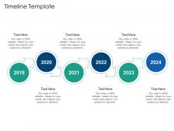 Timeline Template Introduction Multi Channel Marketing Communications