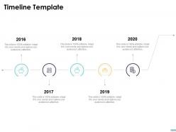 Timeline template ppt powerpoint presentation slides diagrams