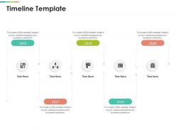 Timeline template r418 ppt powerpoint presentation summary graphic images