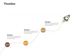 Timeline Three Year Process Ppt Powerpoint Presentation Gallery Inspiration