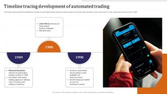Timeline Tracing Development Of Automated Trading
