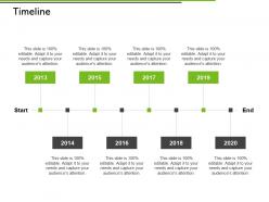 Timeline year process j37 ppt powerpoint presentation file brochure