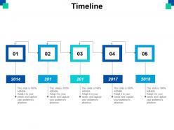 Timeline year process ppt powerpoint presentation file layouts