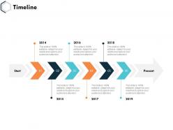 Timeline years period k33 ppt powerpoint presentation slides tips