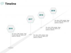 Timeline years roadmap e315 ppt powerpoint presentation file guide