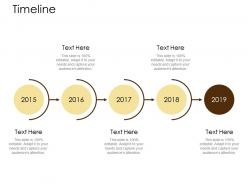 Timeline years roadmap ppt powerpoint presentation gallery diagrams