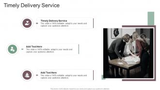 Timely Delivery Service In Powerpoint And Google Slides Cpb