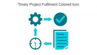 Timely Project Fulfilment Colored Icon In Powerpoint Pptx Png And Editable Eps Format
