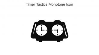 Timer Tactics Monotone Icon In Powerpoint Pptx Png And Editable Eps Format