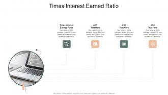 Times Interest Earned Ratio In Powerpoint And Google Slides Cpb