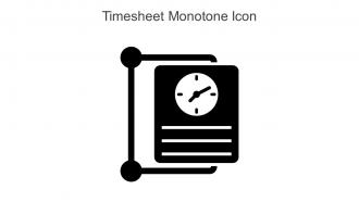 Timesheet Monotone Icon In Powerpoint Pptx Png And Editable Eps Format