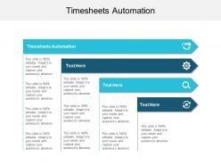Timesheets automation ppt powerpoint presentation outline graphics design cpb