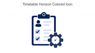 Timetable Horizon Colored Icon In Powerpoint Pptx Png And Editable Eps Format