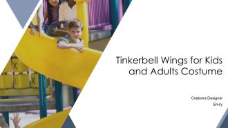 Tinkerbell Wings For Kids And Adults Costume PPT Slides AT